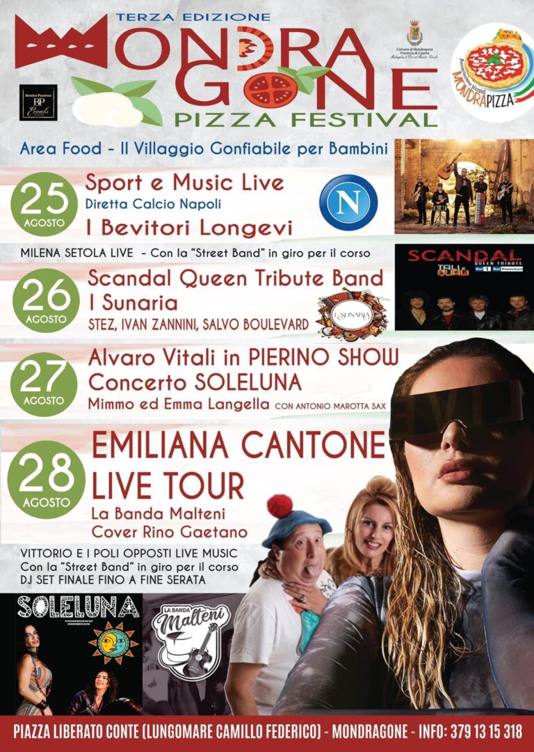 pizza festival mondragone