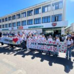 MONDRAGONE – Gli alunni in Marcia per le Pari Opportunità e Contro la Violenza di Genere