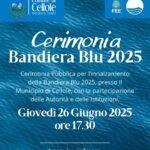CELLOLE – CERIMONIA PUBBLICA BANDIERA BLU 2025