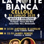 CELLOLE – Tutto pronto per la Notte Bianca