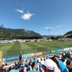 L’EDITORIALE – Foto in diretta di un nostro lettore da Castel Di Sangro: il Napoli si prepara alla nuova amichevole