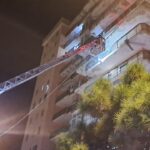 MONDRAGONE – Cadono calcinacci dai balconi dei Palazzi Cirio: necessario intervento Vigili del Fuoco