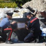 TERRA DEI FUOCHI – I Carabinieri di Mondragone sequestrano 1.300 metri cubi di rifiuti speciali