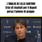 Crisi di risultati del Napoli, persa l’unione di gruppo: l’analisi di Lello Santoro