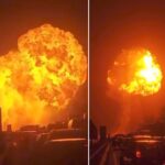 Inferno sull’A1, incredibile esplosione nei pressi dell’Autogrill di Teano