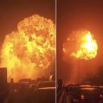 Inferno sull’A1, incredibile esplosione nei pressi dell’Autogrill di Teano