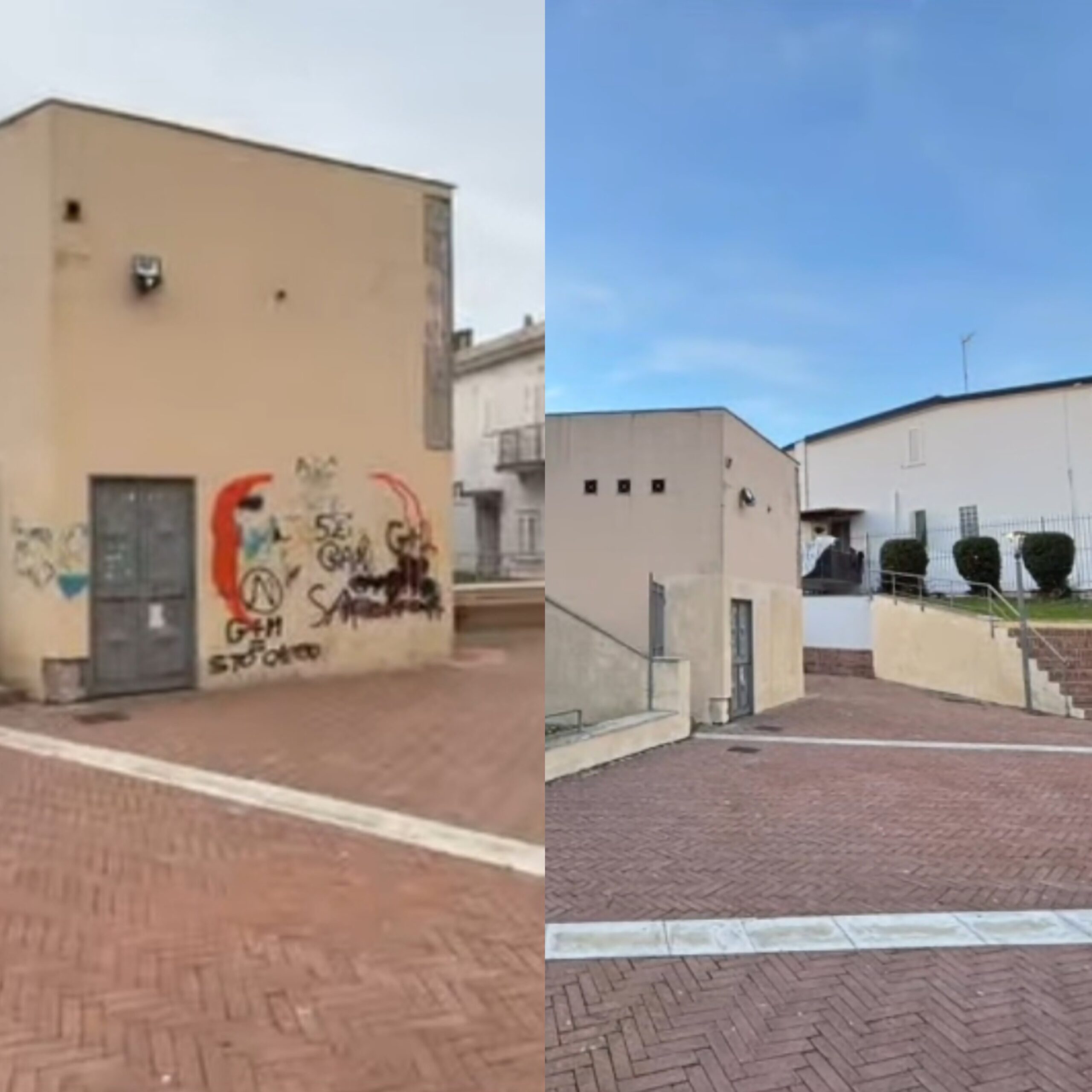 Recupero piazzetta Nassiriya