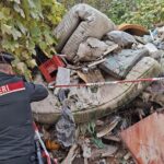 MONDRAGONE – Nel cuore dei “Palazzi Azzurri” emerge una discarica fantasma