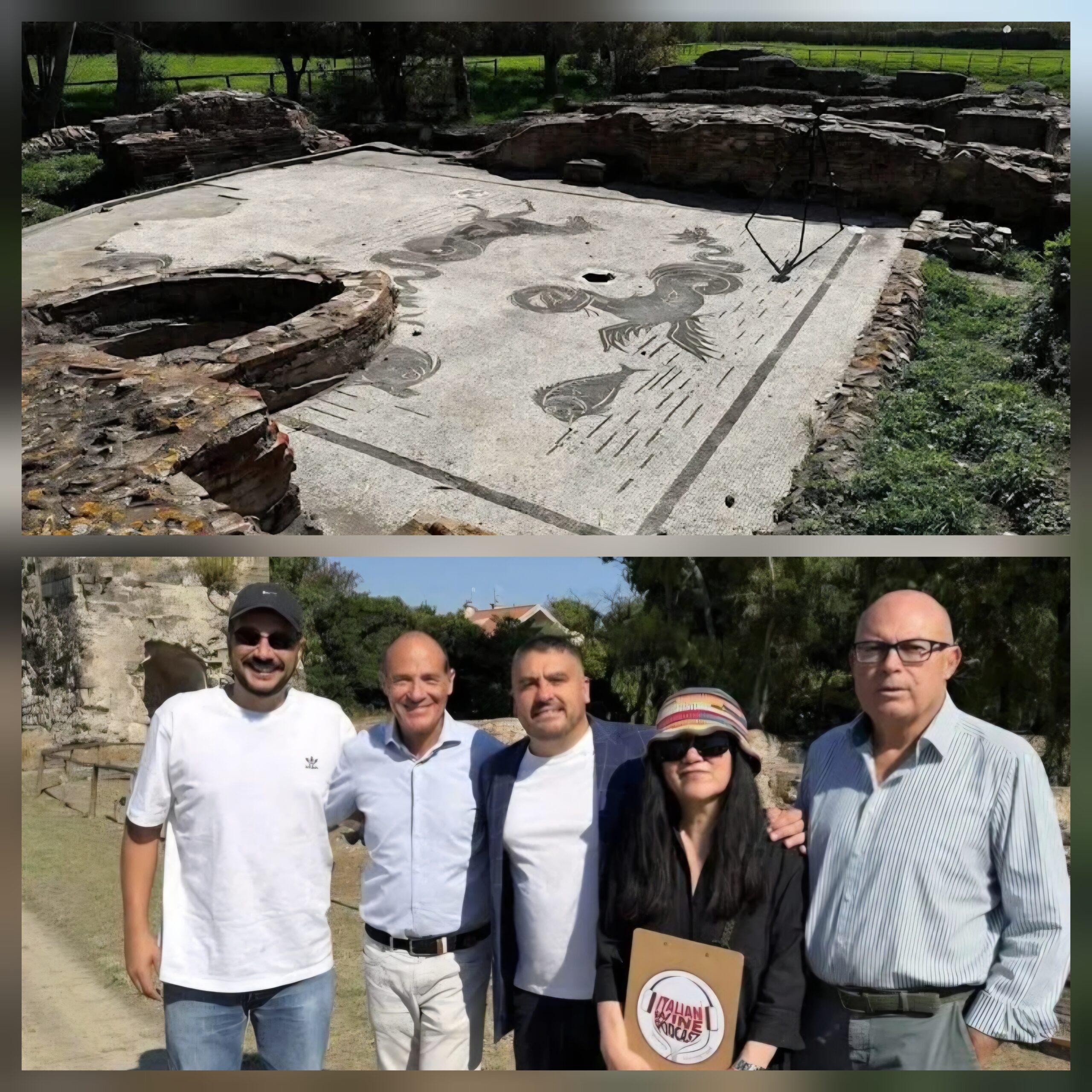 Archeologia e grandi vini locali la Villa Romana San Limato di Baia Felice scelta dall’azienda vitivinicola Villa Matilde per il rilancio internazionale del Falerno